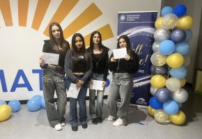 Congratulations to Margarita, Vanessa C, Stefania and Beatrice